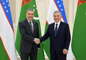 Олий даражадаги меҳмонни президент Мирзиёевнинг ўзи кутиб олди фото