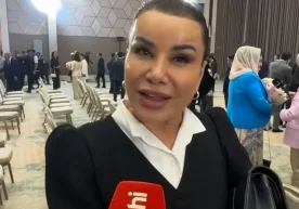 Uluslararası Kongre Merkezi'nde, Cumhurbaşkanı Şevket