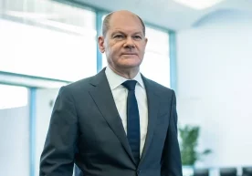 Фото: AP Photo Канцлер Олаф Шольц Германия Украинага