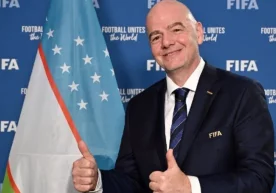 ФИФА президенти Жанни Инфантино Ўзбекистон миллий терма