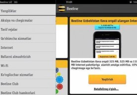 Beeline "Beeline Uzbekistan" иловасини эндиликда