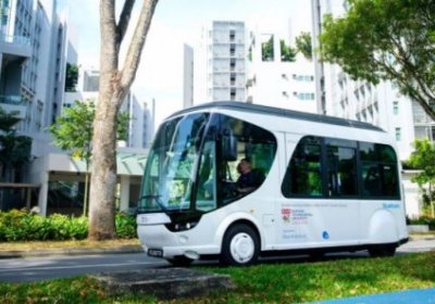 Сингапурда 20 сонияда қувватланувчи электробус ишлаб чиқарилди фото