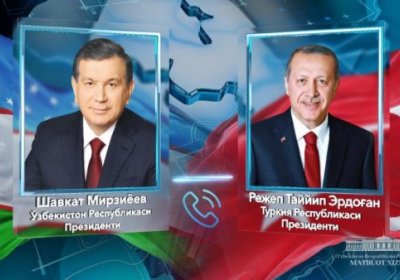 Шавкат Мирзиёев Эрдўғонни Туркия президенти лавозимига сайлангани билан табриклади фото