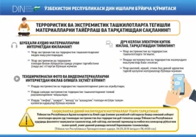 Сўнгги вақтларда турли экстремистик ва террористик