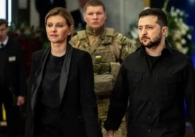 Украина президенти Владимир Зеленский ва унинг турмуш