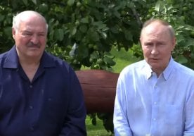 Россия президенти Владимир Путин ва Беларус президенти