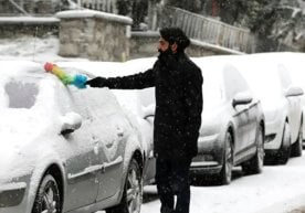 Туркияда кузатилаётган кучли қор ёғиши ва беқарор об-ҳаво