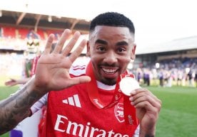 El delantero del Arsenal, Gabriel Jesus, está considerando