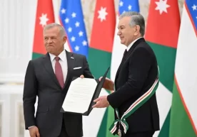 Иордания Подшоҳининг давлат ташрифи доирасида Ўзбекистон