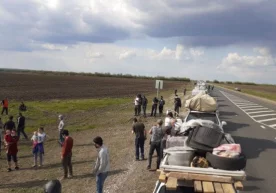 Фото: «Tvsamara.ru» Россия—Қозоғистон чегараси ёпилиши