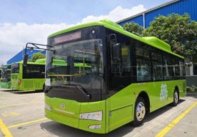 Qarshi shahriga Xitoydan zamonaviy avtobuslar olib kelindi фото