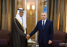 Shavkat Mirziyoyev Saudiya Arabistoni energetika vazirini qabul qildi фото