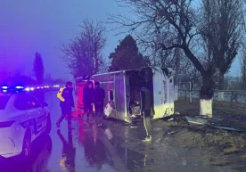 Тошкент вилоятининг Янгийўл туманида юк машинаси ва