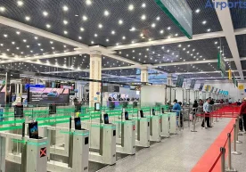 Тошкент халқаро аэропортида йўловчиларни қабул қилиш