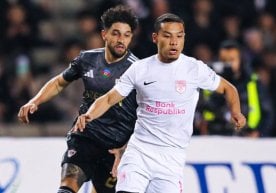 The second leg of the Azerbaijan Cup semi-final between