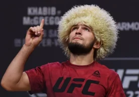 Фото: Getty Images UFC чемпиони Ҳабиб Нурмагомедовнинг