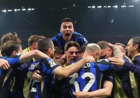 Миланнинг "Интер" жамоаси Римнинг