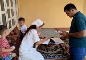 Суд қарорини ижро этиш доирасида, Чуст туманининг Оғасарой