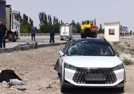 Бухорода юк машинаси билан тўқнашган Chery ҳайдовчиси вафот этди фото