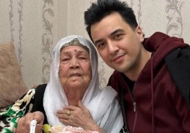 Актёр Жамшид Бобожонов Ўзбекистон халқ артисти Саида