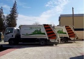 Термиз тумани ҳудудида қаттиқ маиший чиқиндиларни тўплаш