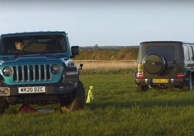 Defender, G-Class va Jeep Wrangler o‘zaro arqon tortishdi (video) фото