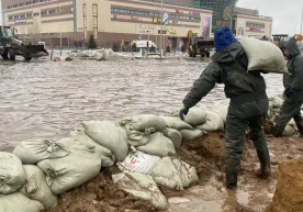 Фото: gov.kz Қозоғистонда сув тошқини туфайли Абай,