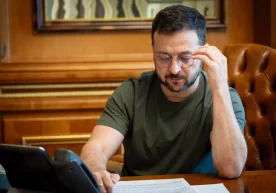 Foto: Ukraina prezidenti Telegram kanali Ukraina