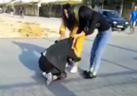 Фото: Видеодан скриншот Фарғона вилояти Олтиариқ туманида