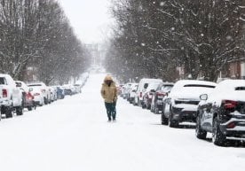 АҚШнинг жануби-шарқий ҳудудларида кузатилган қор бўрони