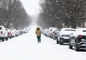 АҚШнинг жануби-шарқий ҳудудларида кузатилган қор бўрони
