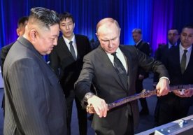 Шимолий Корея етакчиси Ким Чен Ин Россия президенти