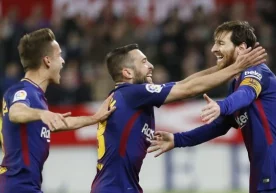 Foto: «Fcbarcelona.es» La Liganing 30-turida «Barselona»