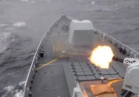 Хитой Тайван атрофида жонли ўқ отиш машғулотларини