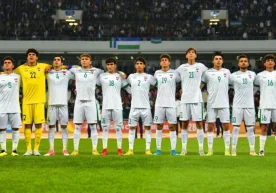 The Iraq national team, representing Asia at the 2026