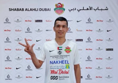 Azizjon G‘aniyev rasman "Shabab Al Ahli" klubi futbolchisiga aylandi фото
