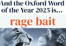 Оксфорд луғати "ragebait" - rage
