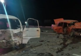 Xorazm viloyatida «Damas» va «Moskvich» to‘qnashishi oqibatida bir kishi qurbon bo‘ldi фото