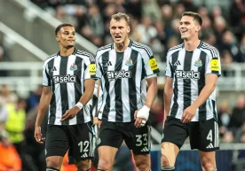England's "Newcastle" football club will
