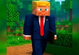 Оқ уй АҚШ Президенти Дональд Трампнинг Minecraft ўйинидаги