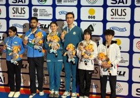 Ҳиндистонда давом этаётган ўқ отиш спорти бўйича Осиё