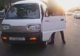 Автобус бекатида тўхтаган “дамасчи” ва “Тошшаҳартрансхизмат” ходимининг жанжали (видео) фото
