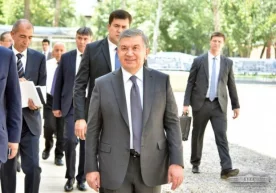 Президент Шавкат Мирзиёев Шайхонтоҳур тумани Камолон