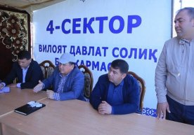Қоракўлда сайёр қабул пахта даласида ташкил этилди (фото) фото