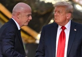 ФИФА президенти Жанни Инфантино АҚШ президенти Доналд