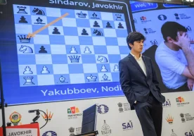 Ўзбекистонлик шахмат даҳоси Жавоҳир Синдоров Ҳиндистоннинг