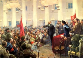 Лениннинг ўлимини кутаётган, унинг фаоллашганидан