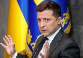 Украина президенти Владимир Зеленский ўз мандатининг