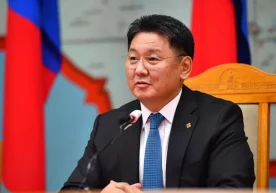 Мўғулистон президенти Ўзбекистонга ташрифи сабабини очиқлади: “Янги бозор очиш учун келдик” фото