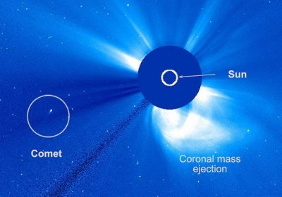 Astronomlar yangi g‘ayrioddiy kometani aniqladi фото